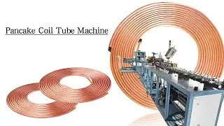 Pancake Coil Copper Tube Making Machine
