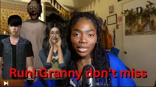 We Escaped Granny | #prudence and Zack #simgmproduction | REACTION