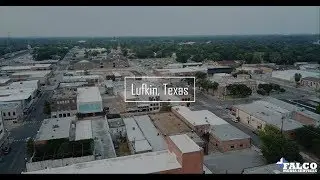 Downtown Lufkin, Texas | Aerial Drone Video by Falco Media Services!