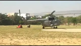 Indian Air Force during an Operation in Alwar Rajasthan