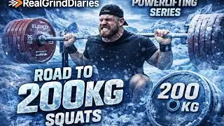 Powerlifting Series | Day 12 | 90 days challenge | Road to 200 kgs squat