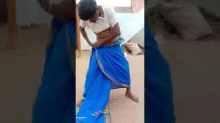Desi Raut dhoti phne sandar yadav ki dhoti