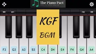 KGF Piano Tutorial | Learn to Play KGF Theme on Piano | The Piano Pact