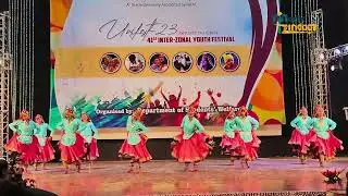 Girls Group Dance KL Mehta College Faridabad | Unifest Inter Zonal Youth Festival | Haryanvi Dance