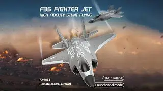 #38 - FX9635 4-Channel Remote Control F-35 Fighter Jet