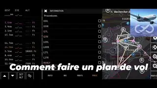 Tutos infinite flight, le&ccedil;on 3 : le plan de vol