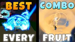 The BEST Sharkman Karate Combo for EVERY Fruit in Blox Fruits...