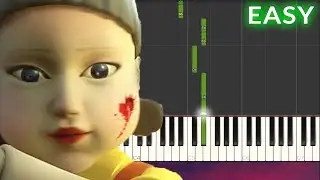 Squid Game - Red Light Green Light EASY Piano Tutorial