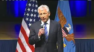 Chuck Hagel Swears into Office as New SECDEF