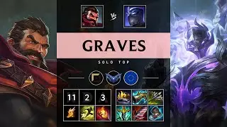Graves Top vs Shen - EUW Diamond Patch 25.14