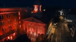 Drone Footage: 1864 The burning of Chambersburg