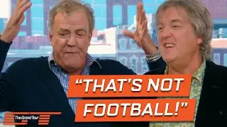 Jeremy, Richard & James Have THE Football vs. Soccer Debate ⚽️ 🏈 #Shorts