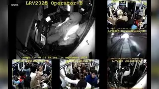 San Francisco train operator appears to fall asleep before passengers are jolted