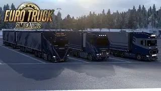 SCANIA DEMOCENTER BEZOEKEN MET HCT EN SNEEUWDRIFTEN!? - Euro Truck Simulator 2 Promods Multiplayer