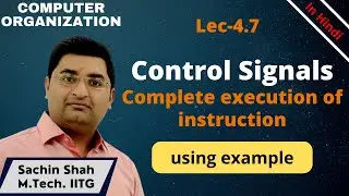 L4.7: Control signals for execution of complete instruction