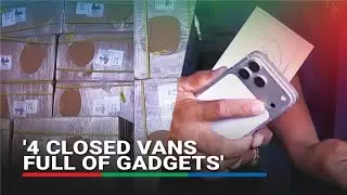Halagang P221M: Kahon-kahong iligal na iPhone, iPad, iba pang gadgets nasabat sa QC | ABS-CBN News