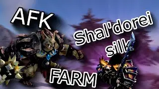 Legion AFK One Button Shal'dorei Silk and Raw Gold Farm Guide | WoW Solo Farm 60,000 Gold Per Hour