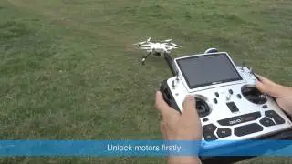 TALI H500  one key to take off
