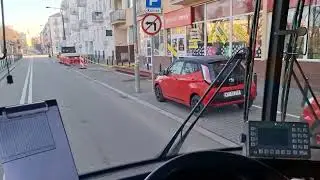 Warszawa - Linia 169 - Autobusem ZTM - Dworzec Wschodni - Bródno Podgrodzie