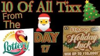 NEW FL HOLIDAY LUCK TICKETS !