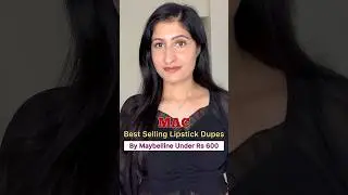 6 аналогов помады Mac от Maybelline | Менее 600 рупий
