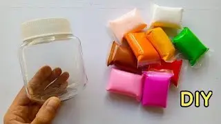 DIY Aesthetic Strawberry🍓 Jar | Nutella Jar Recycling with Clay | Cute Clay Decor | Clay Art Ideas