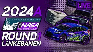Round 1 | L&aring;nkebanen (Hell) | 2024A Overwatch Specialty Service NASA Rallycross Challenge