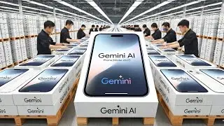 The Most Advanced Tech Ever: Inside the Gemini AI Phone (Model 2027) Factory