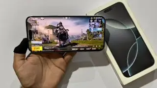 IPHONE 16 PRO/PUBGM Test 120 Fps New Update Handcam!!