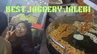 JAGGERY, Desi Khaand Jalebi Varieties of DELHI | Most EXPENSIVE Street Food Cart! #delhistreetfood