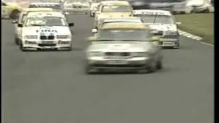BTCC 1996 Oulton Park Start Crash