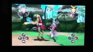 Naruto Shippuden Ultimate Ninja Storm 2: Sakura VS. Lars