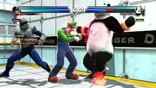 Forrest & Marshall Law T0RTURED the Bears in Tekken Tag 2