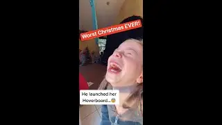 Розыгрыш со сломанным телевизором пошёл не по плану!😨 Что будет с ховербордом?😬
