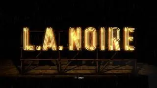 LA Noire Main Theme with Rain 1 Hour