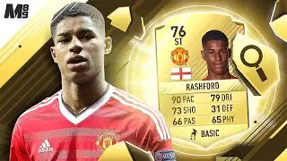 FIFA 17 RASHFORD REVIEW | 76 RASHFORD | FIFA 17 ULTIMATE TEAM PLAYER REVIEW