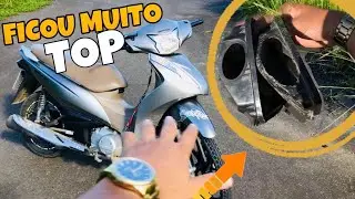 DEIXEI MINHA BIZ 125 COM BARULHO IGUAL DA 160 - APRENDA