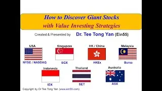 [Dr Tee Video Education] Discover Giant Stocks with Value Investing (Dividend / Growth / Undervalue)