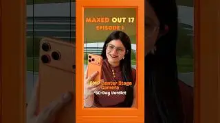 MAXED OUT 17 Ep 1: 18-мегапиксельная камера в центре сцены. Вердикт за 60 дней! #apple #shorts