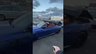 2022 BMW G83 M4 Convertible top closing