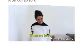Period rap song