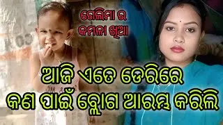 ଡେରିରେ କଣ ପାଇଁ ବ୍ଲୋଗ ଆରମ୍ଭ କଲି#odiavolg #viral #subscribe #odisha #youtube #highlights #fmaily #love