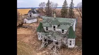 Abandoned 1910 Farm House With Antiques Takes  Story To The Grave