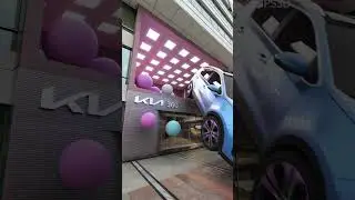 Kia Motors @kia Billboard to Real Life Car😱