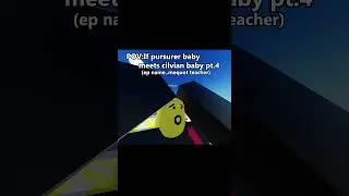 POV : if pursuer meets baby cilvian pt.4 ep name: mequot #roblox #robloxanimation #dieofdeath