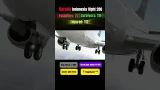 Garuda Indonesia flight 200 #airdisasters #planecrash #ismavia