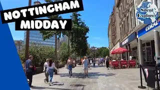NOTTINGHAM - ☀️A Beautiful Day to Walk Around the City Centre☀️