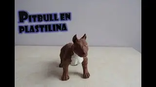 Pitbull en plastilina