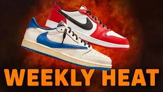 WEEKLY HEAT! TRAVIS SCOTT AIR JORDAN 1 LOW FRAGMENT & JORDAN 1 LOW CHICAGO