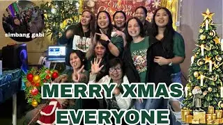 SIMBANG GABI + CHRISTMAS 🎄 PARTY 🎉 || merry Christmas 🎄 || bisdakinqatarvlog 